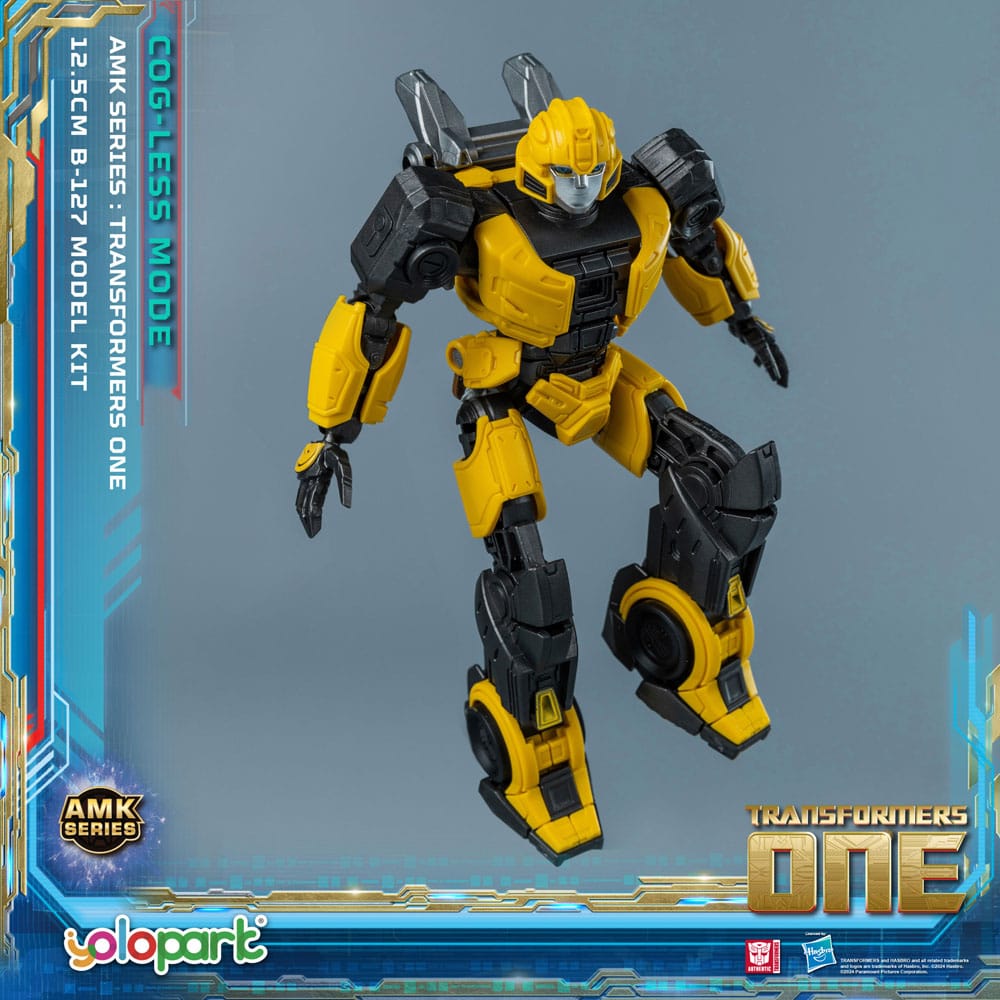 Transformers 8 AMK Mini Series Plastic Model Kit B-127 13 cm Image 5