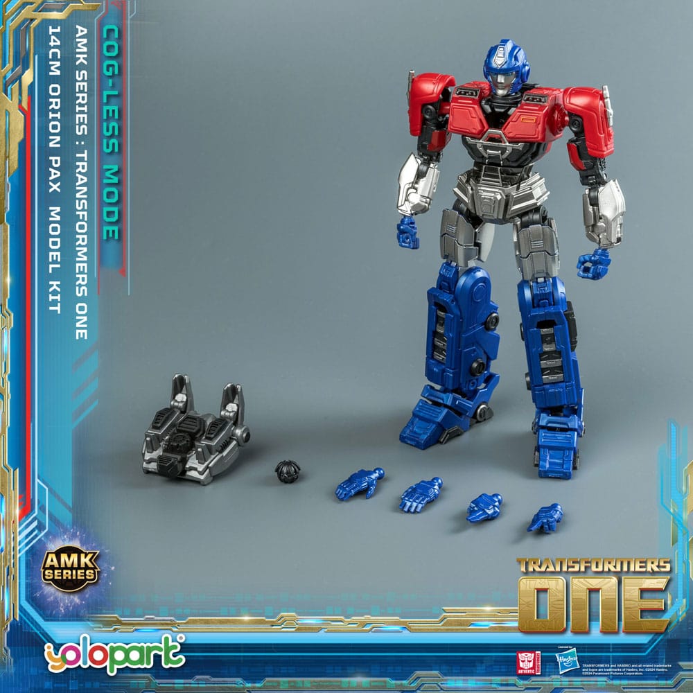 Transformers 8 AMK Mini Series Plastic Model Kit Orion Pax 14 cm Image 2