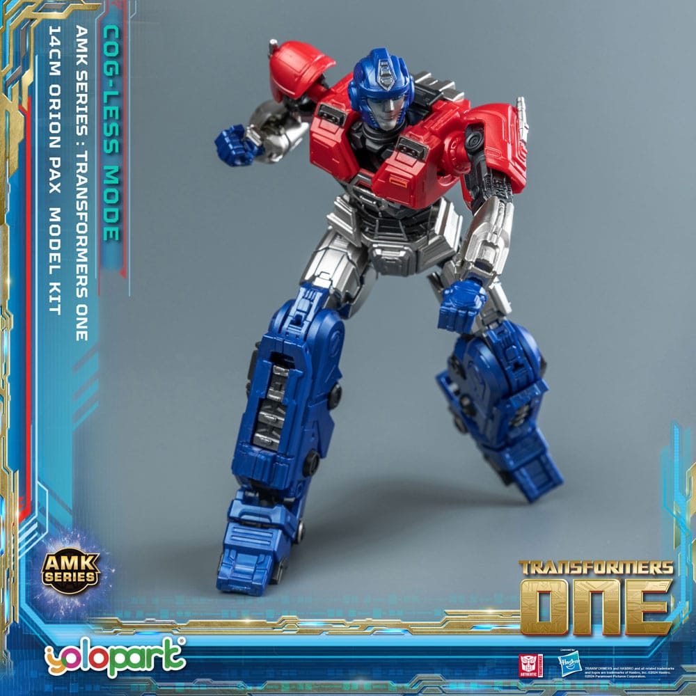 Transformers 8 AMK Mini Series Plastic Model Kit Orion Pax 14 cm Image 9