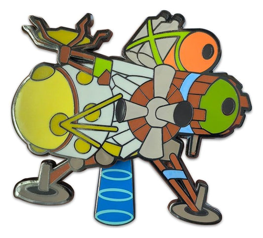 Outer Wilds Ansteck-Pin Spaceship Bobble 5 cm Image