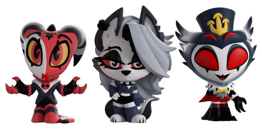 Helluva Boss Mini Tooz Minifiguren 3er-Pack Blitzo, Loona &amp; Stolas Image 1