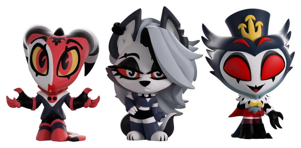 Helluva Boss Mini Tooz Minifiguren 3er-Pack Blitzo, Loona &amp; Stolas Image 1