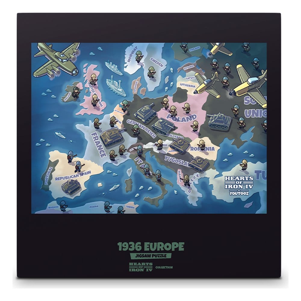 Hearts of Iron Puzzle 1936 Europa Image