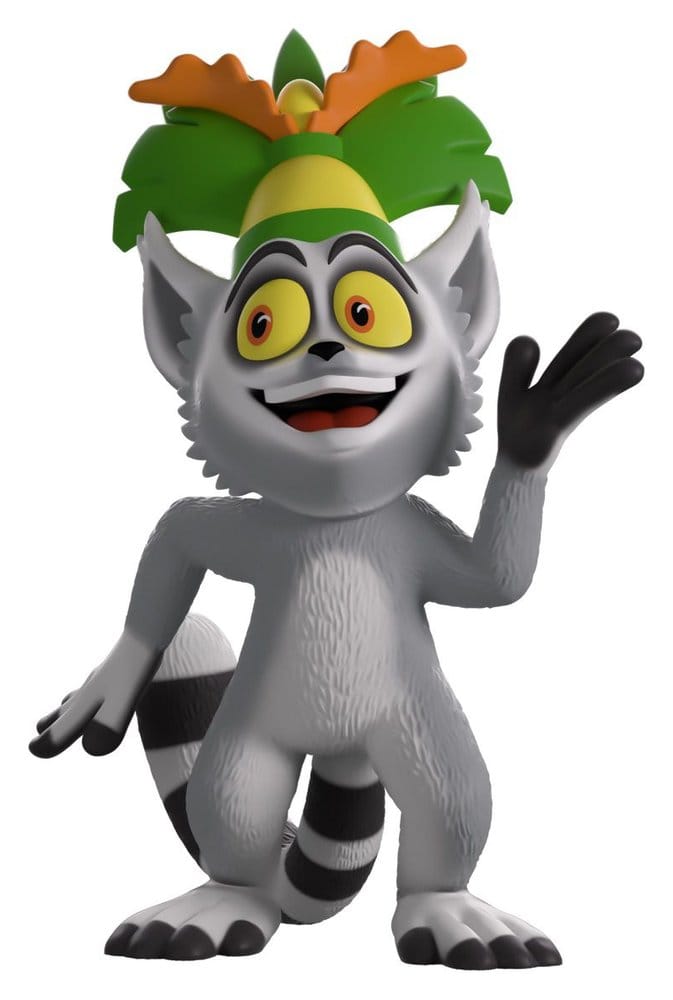 Madagascar Vinyl Figur King Julien 12 cm Image 1