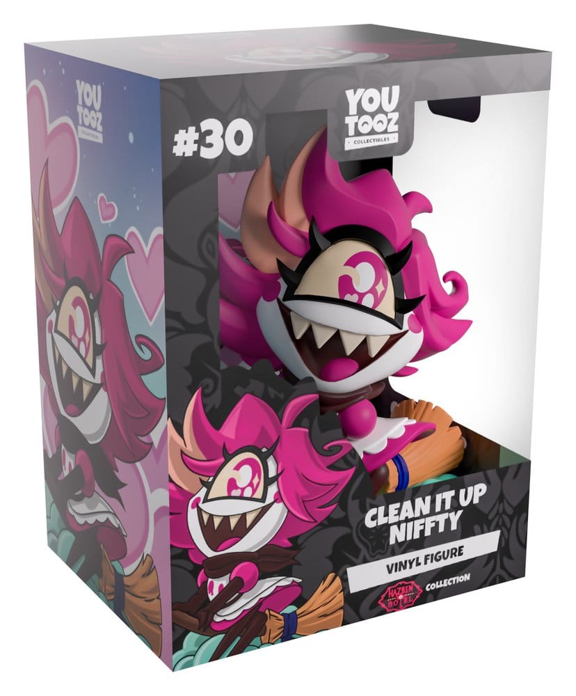 Hazbin Hotel Vinyl Figur Clean It Up Niffty 13 cm Image 4