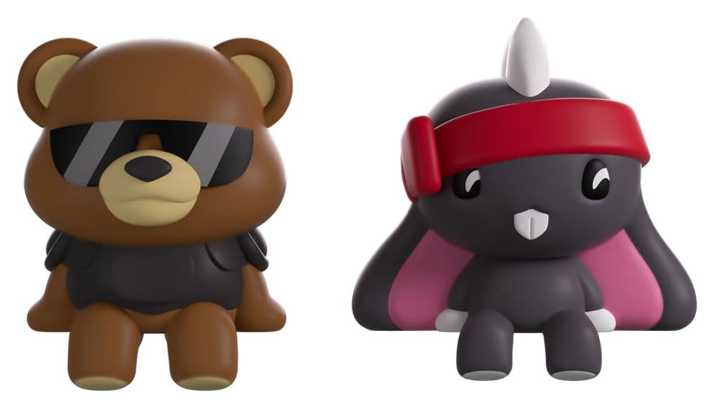 Valorant Vinyl Figuren TactiBear & TactiBunny 6 cm Image 1