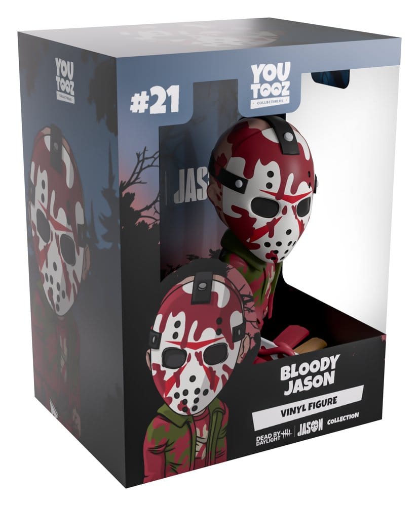 Dead by Daylight Vinyl Figur Bloody Jason 12 cm Image 4