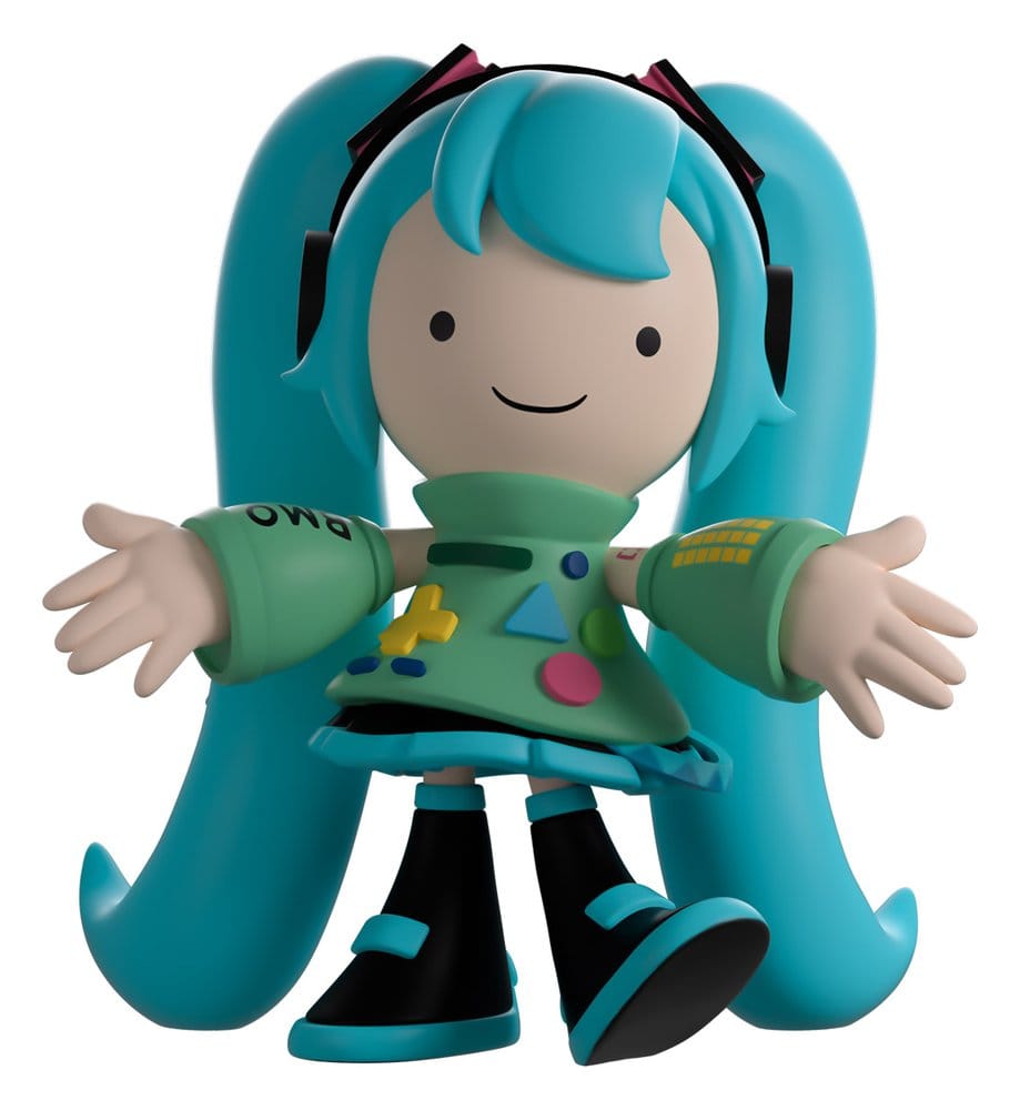 Adventure Time Vinyl Figur BMO x Miku 11 cm Image 1