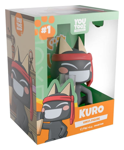 Doko Demo Issyo Vinyl Figur Kuro 9 cm Image 4