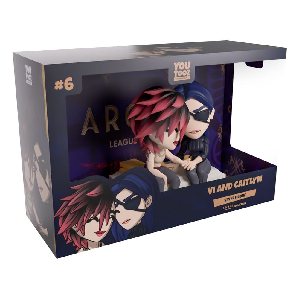 Arcane Vinyl Figuren 2er-Pack Vi & Caitlyn 11 cm Image 5