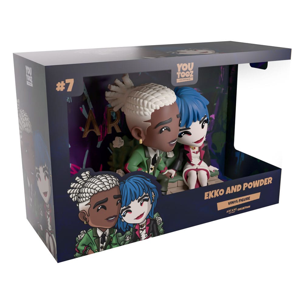 Arcane Vinyl Figuren 2er-Pack Ekko & Powder 11 cm Image 5