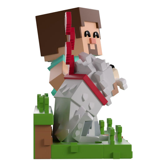 Minecraft Vinyl Figur Taming a Wolf 10 cm Image 2