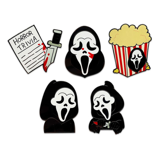Scream Ansteck-Pins Set Ver. 2 3 cm (6) Image 1