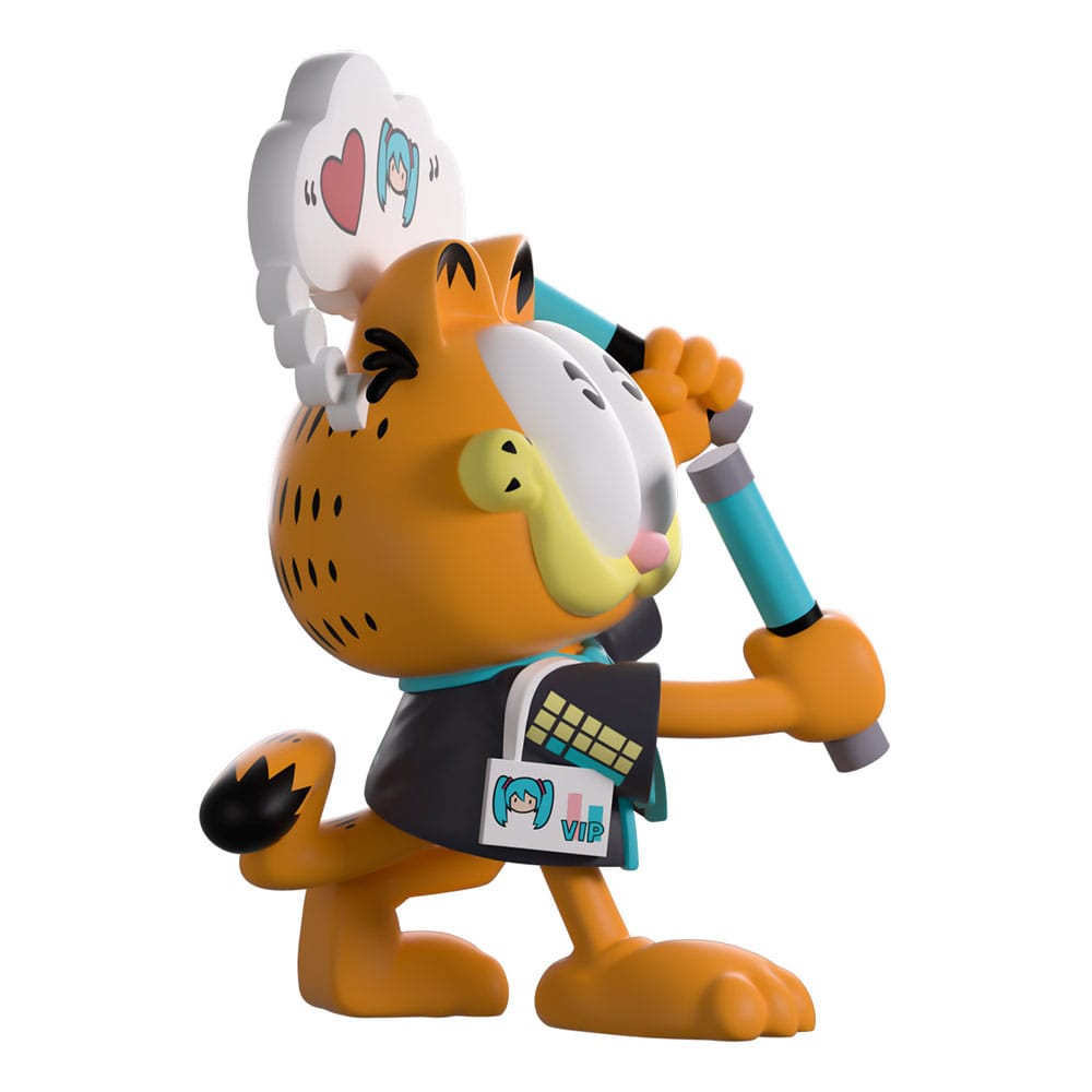 Hatsune Miku x Garfield Vinyl Figur Miku Concert Garfield 13 cm Image 2