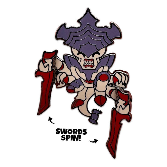 Space Marine 2 Ansteck-Pin Tyranid Warrior 5 cm Image 1