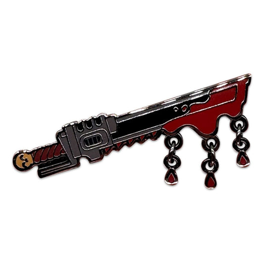 Space Marine 2 Ansteck-Pin Chainsword  5 cm Image 1