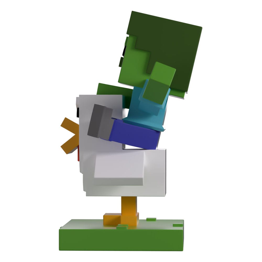 Minecraft Vinyl Figur Chicken Jockey 12 cm Image 4