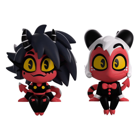 Helluva Boss Vinyl Figuren Millie & Moxxie Monitor Buddiez Image 1