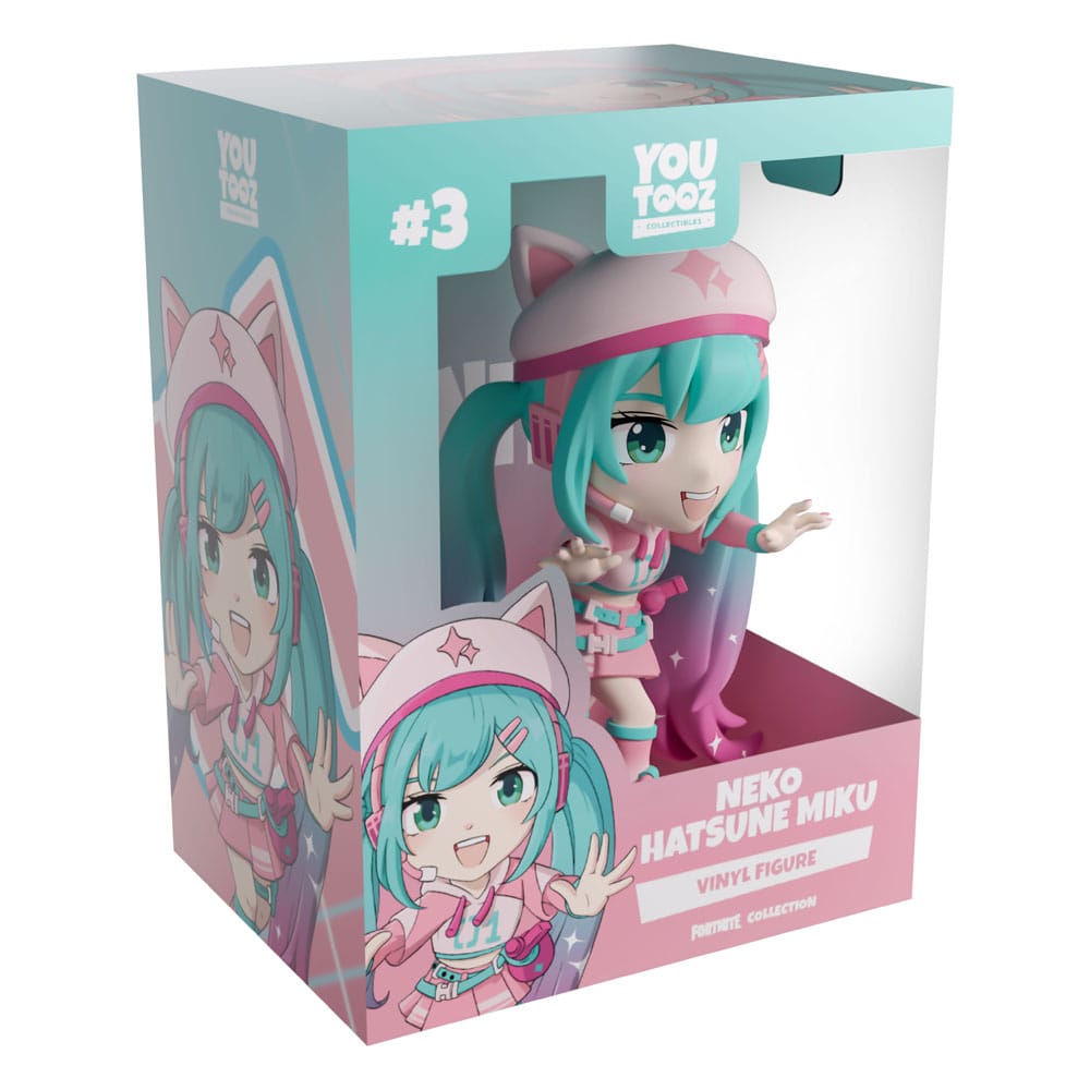 Fortnite x Miku Vinyl Figur Neko Hatsune Miku 12 cm Image 4