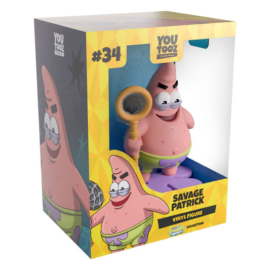 SpongeBob Schwammkopf Vinyl Figur Savage Patrick 11 cm Image 2