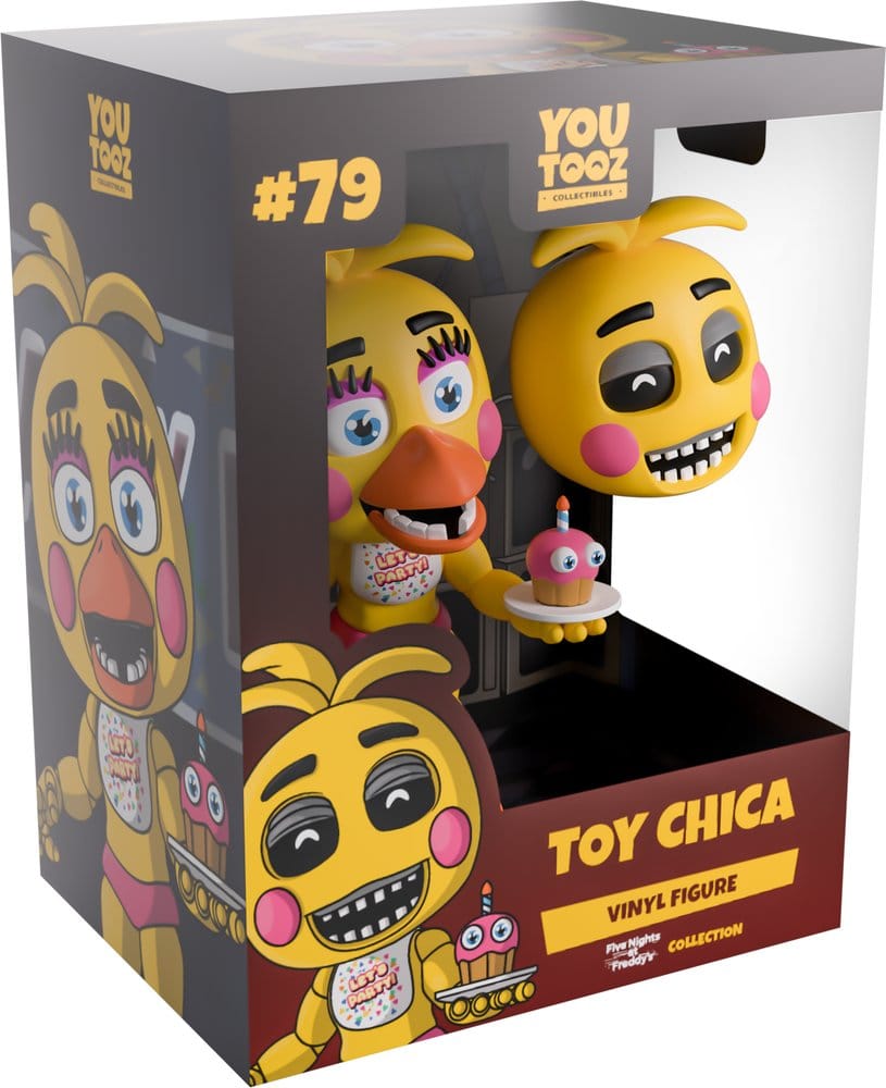 Five Nights at Freddy's Vinyl Figur Toy Chica 12 cm Image 4