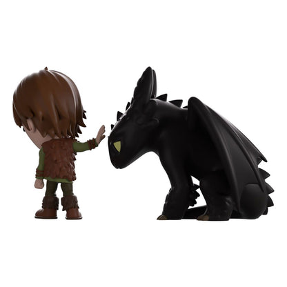 Drachenzähmen leicht gemacht Vinyl Figur Meeting Toothless 11 cm Image 2