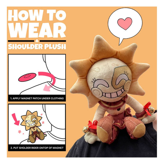 Five Nights at Freddy's Plüschfigur Sun Shoulder Rider 15 cm Image 2