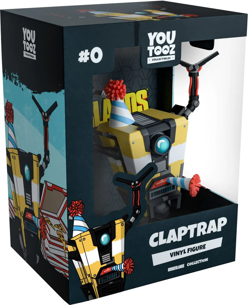 Borderlands Vinyl Figur Claptrap 12 cm Image 2