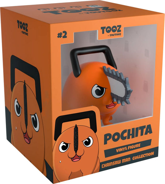 Chainsaw Man Vinyl Figur Pochita Angry 6 cm Image 2