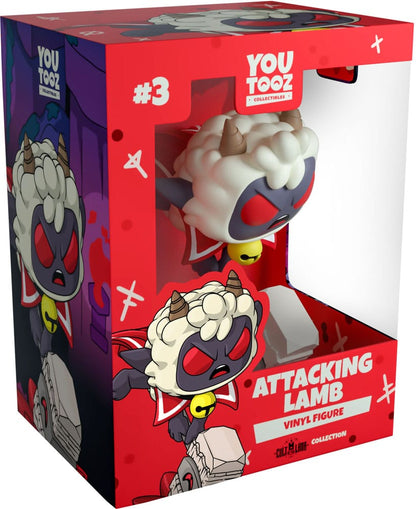 Cult of the Lamb Vinyl Figur Attacking Lamb 11 cm Image 2