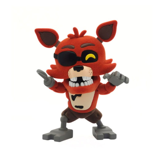Five Night's at Freddy Vinyl Figur  Foxy Flocked 12 cm Image 1