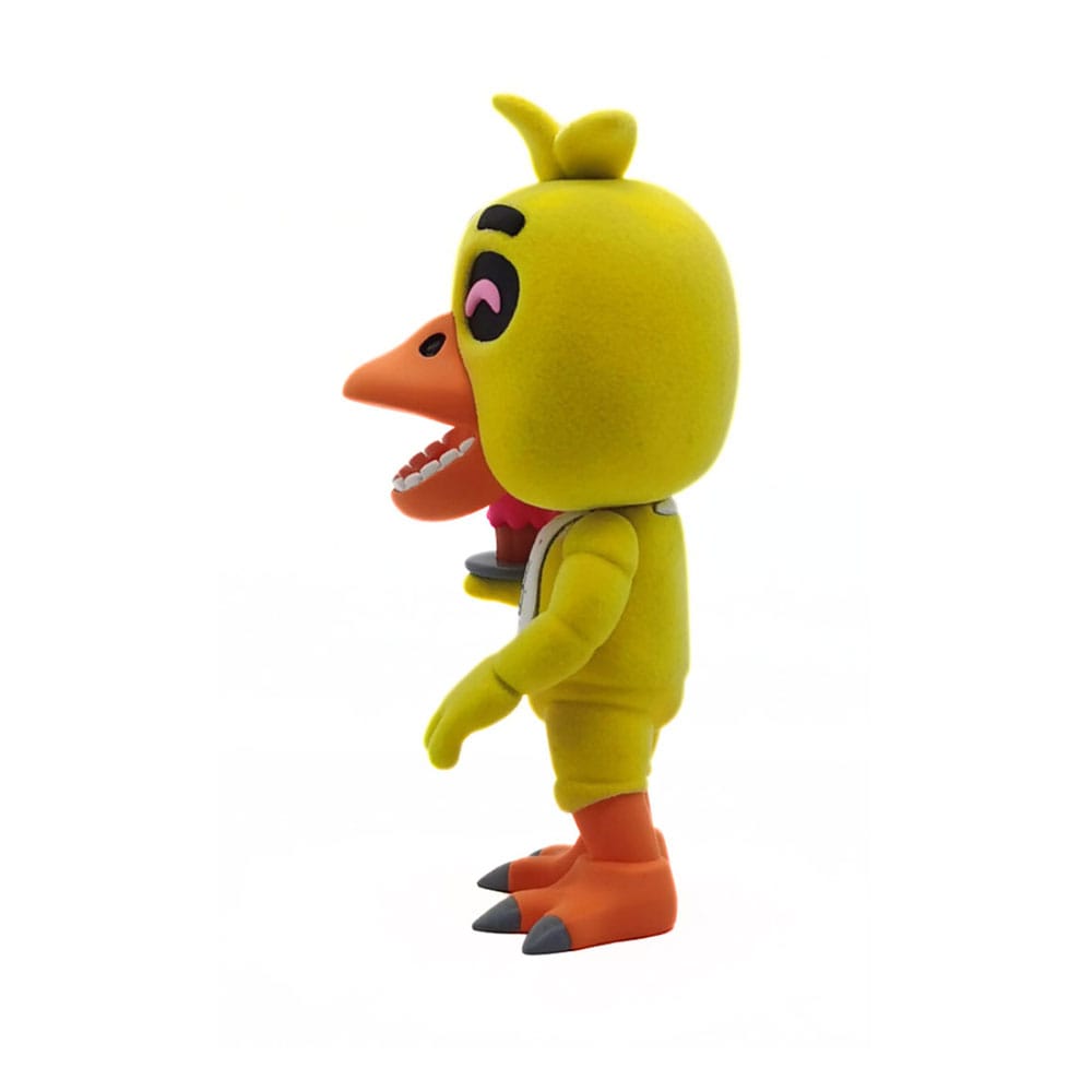 Five Night's at Freddy Vinyl Figur Chica Flocked 12 cm Image 3