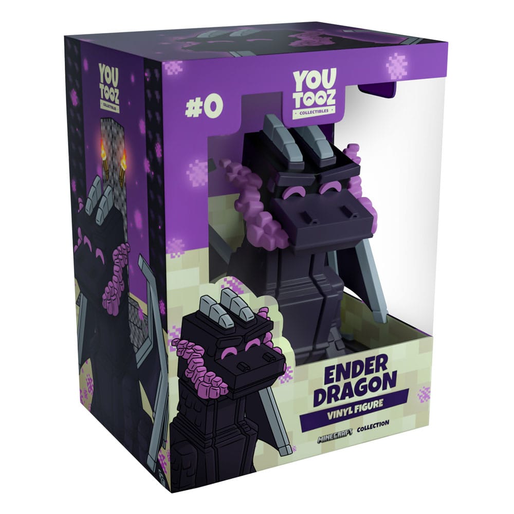 Minecraft Vinyl Figur Haunted Ender Dragon 10 cm Image 5