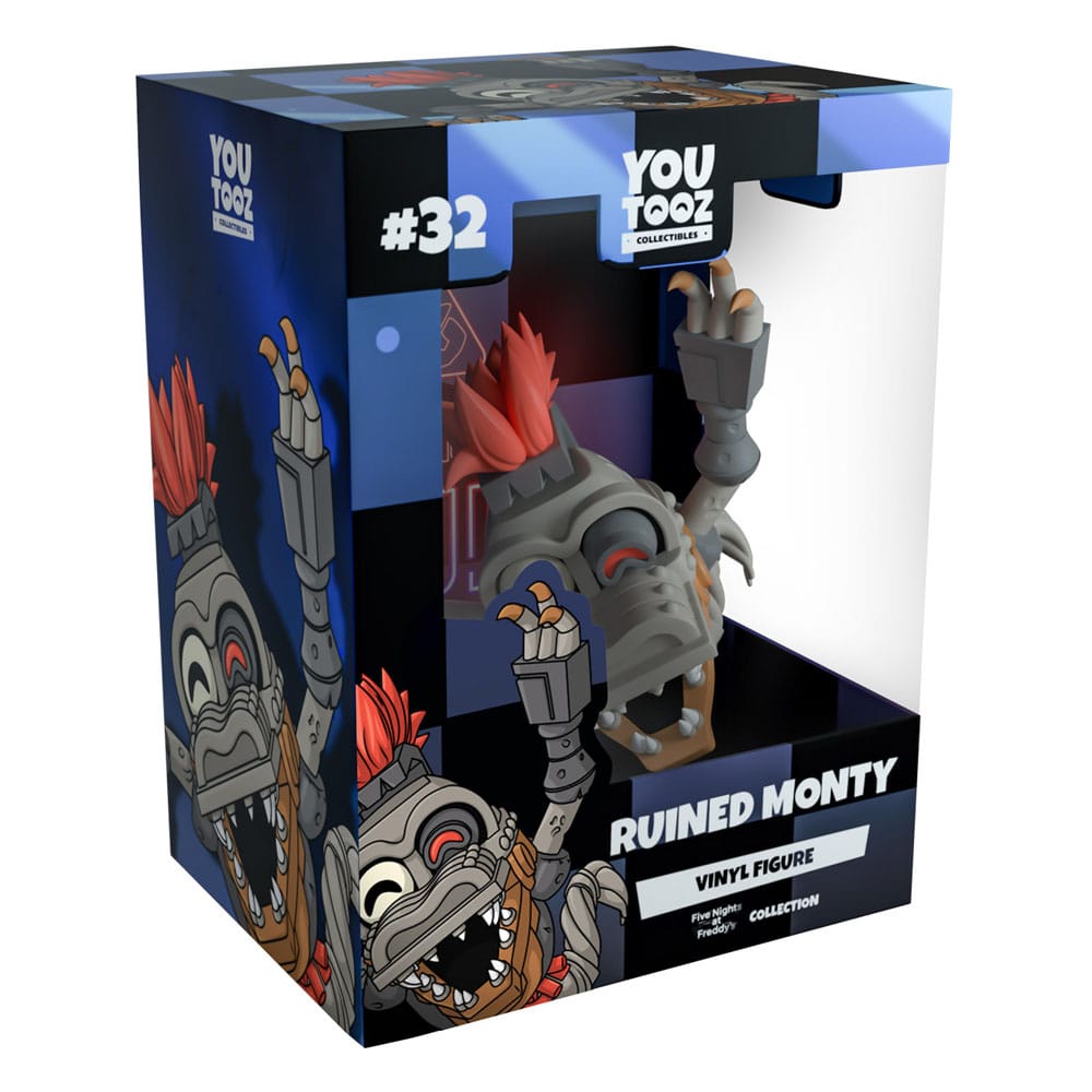 Five Nights at Freddy's Vinyl Figur Ruined Monty 11 cm Image 5