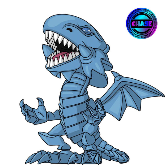 Yu-Gi-Oh! Vinyl Figur Blue Eyes White Dragon 10 cm Image 2
