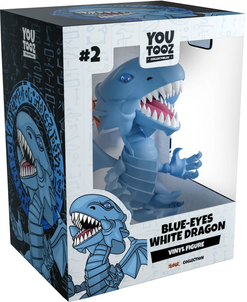 Yu-Gi-Oh! Vinyl Figur Blue Eyes White Dragon 10 cm Image 3
