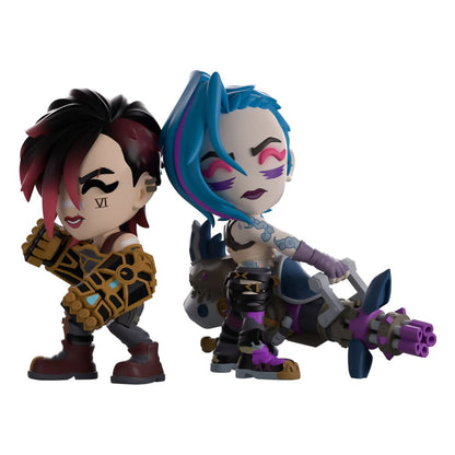 Arcane Vinyl Figuren 2er-Pack Vi & Jinx 11 cm Image 5