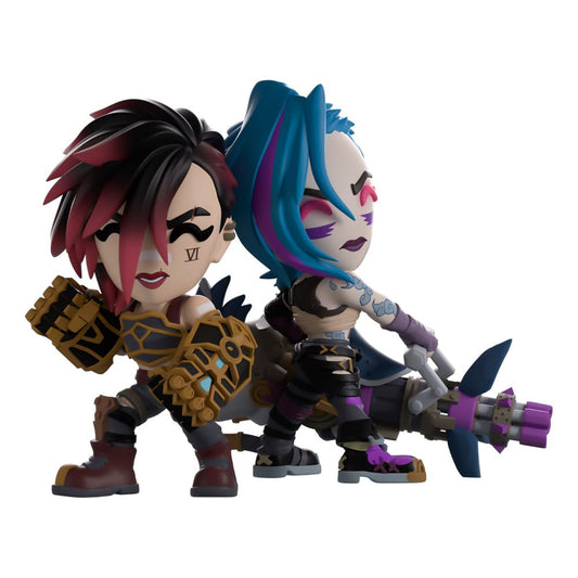Arcane Vinyl Figuren 2er-Pack Vi & Jinx 11 cm Image 1