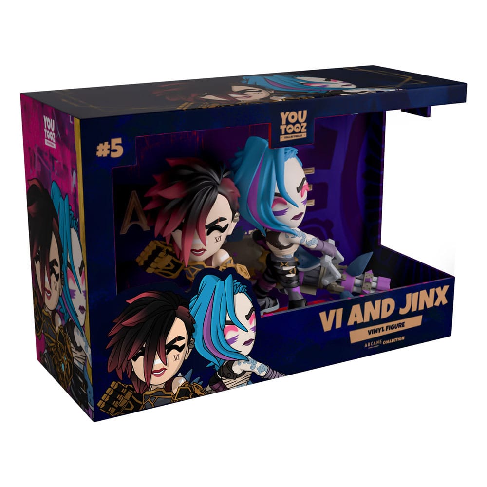 Arcane Vinyl Figuren 2er-Pack Vi & Jinx 11 cm Image 7