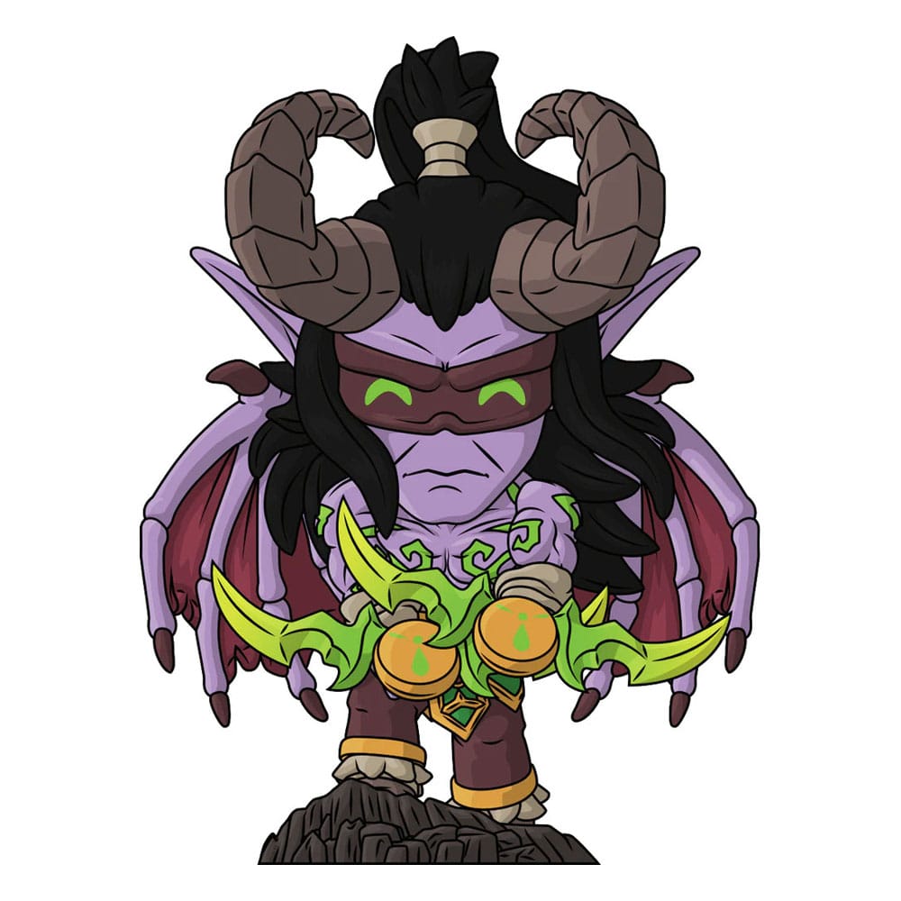 World of Warcraft Vinyl Figur Illidan Stormrage 13 cm Image 3