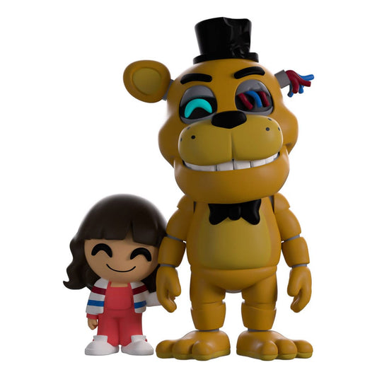 Five Nights at Freddy´s Vinyl Figur Abby & Golden Freddy 11 cm Image 1