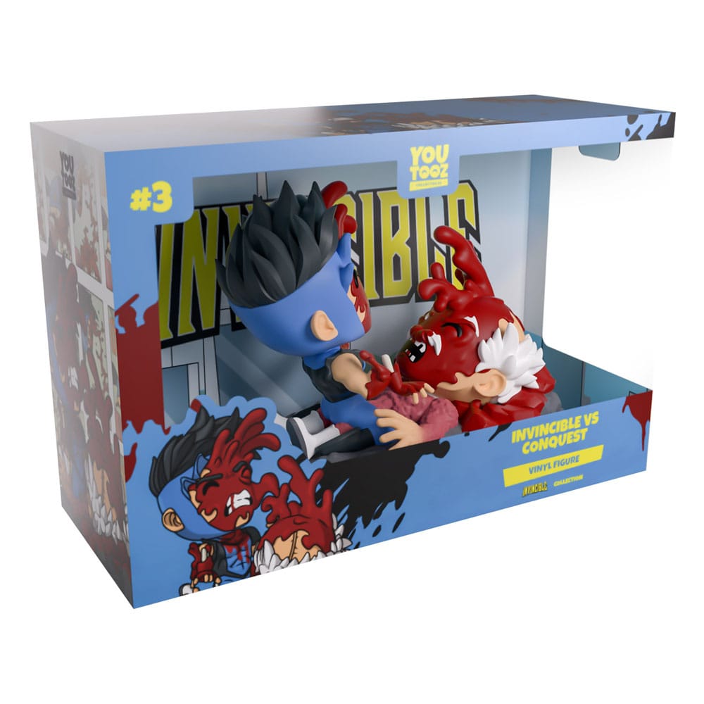 Invincible Vinyl Figur Invincible vs. Conquest 12 cm Image 5