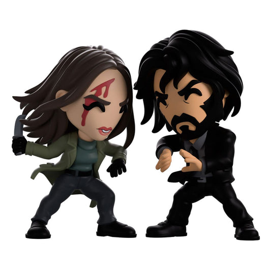 John Wick: Ballerina Vinyl Figuren 2er-Pack Ballerina & John Wick 11 cm Image 1