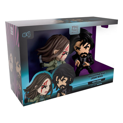 John Wick: Ballerina Vinyl Figuren 2er-Pack Ballerina & John Wick 11 cm Image 5