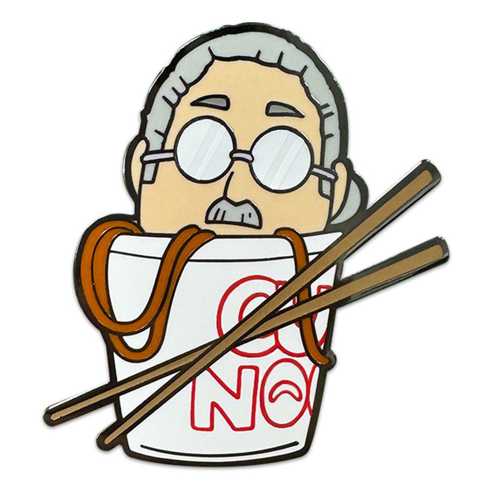 Sakamoto Days Ansteck-Pin Sakamoto Ramen 5 cm Image 1