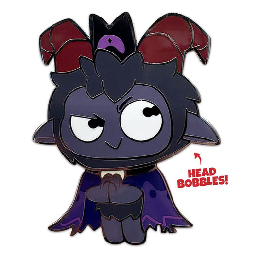 Cult of The Lamb Ansteck-Pin Goat Bobble Head 5 cm Image 1
