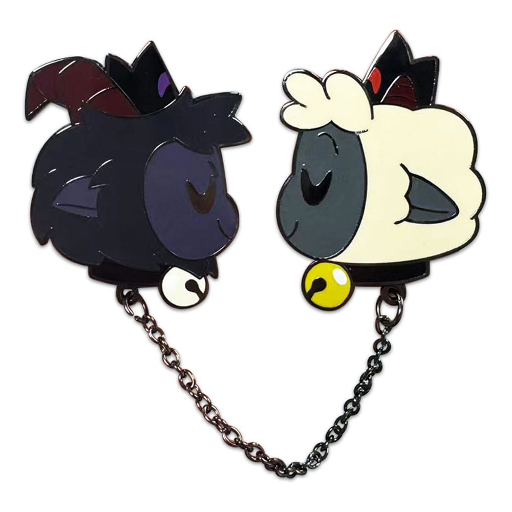 Cult of The Lamb Ansteck-Pin Goat & Lamb 5 cm Image 1