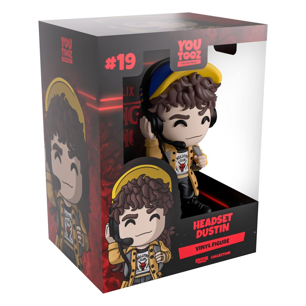 Stranger Things Vinyl Figur Headset Dustin 13 cm Image 1