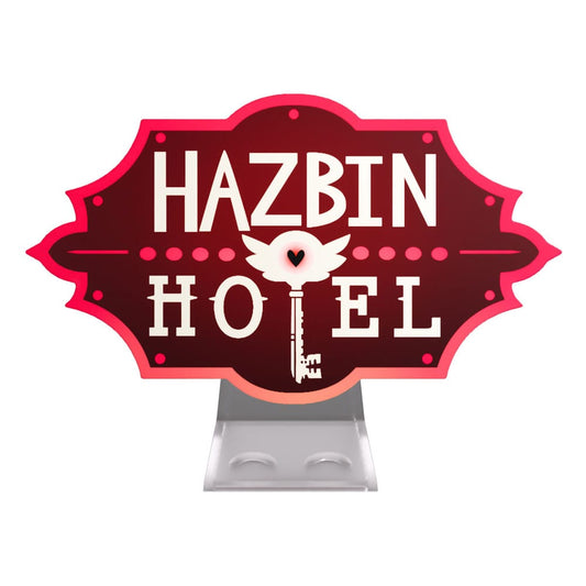 Hazbin Hotel Nachtlicht Logo Stand 13 cm Image 1