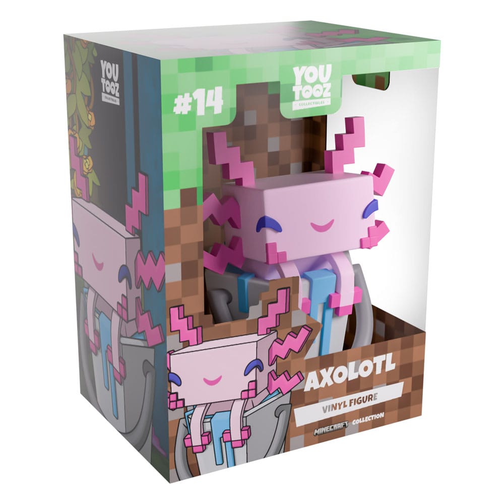Minecraft Vinyl Figur Axolotl 10 cm Image 5